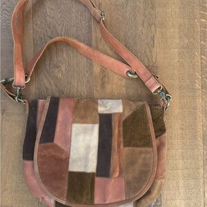 Free people Patchwork Shoulder Bag